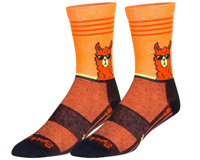 Sockguy 6″ Socks (No Drama Llama) (L/XL)