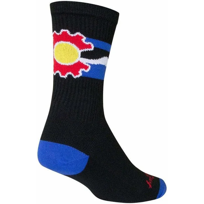 SockGuy Crew Cogorado Bike Socks – 6 inch