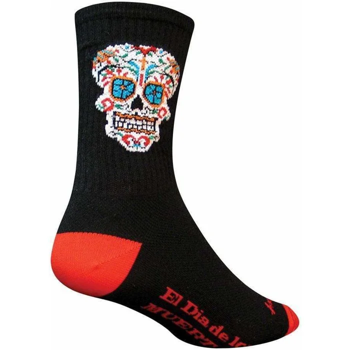 SockGuy Crew El Dia Cycling Socks – 6 inch