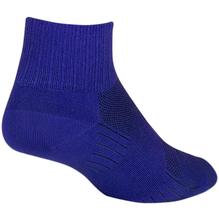 SockGuy Purple Sugar SGX Bike Socks – Purple