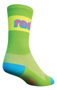 SockGuy Sockguy Rad Crew Socks 5-9 Green