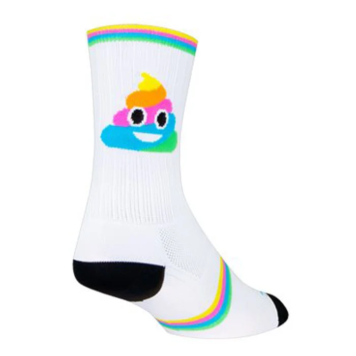 SockGuy Sockguy Swirl SGX6 Socks White 9-13