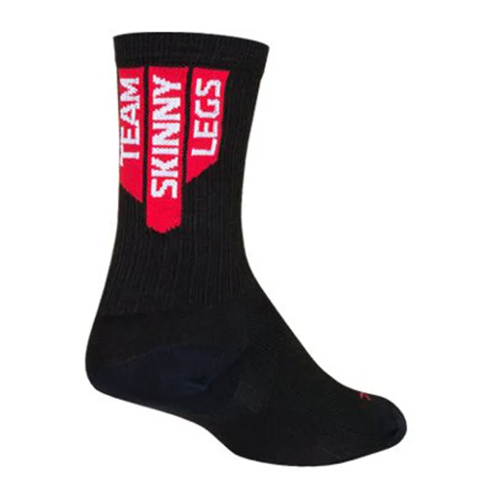 SockGuy Sockguy Team Skinny Legs SGX6 Socks 5-9 Black