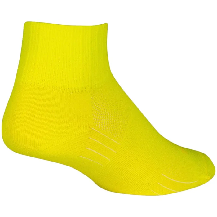 SockGuy Yellow Sugar SGX Bike Socks – Yellow