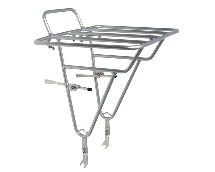 Soma Aluminum Porteur Front Cargo Rack (Silver)
