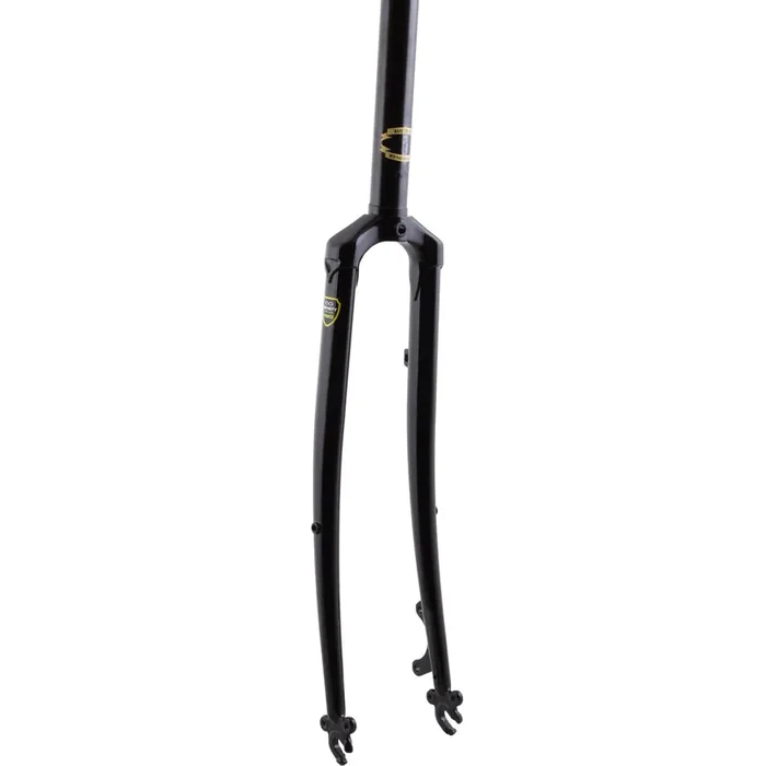Soma Lugged CX Disc Forks 700c, Tange CrMo Cross Frames, Eyelets for Racks & Panniers, 44mm Offset, Black & Purple Options