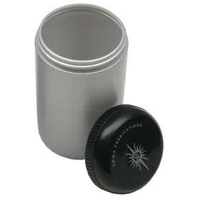 Soma Stash Bottle Silver/Black – Small