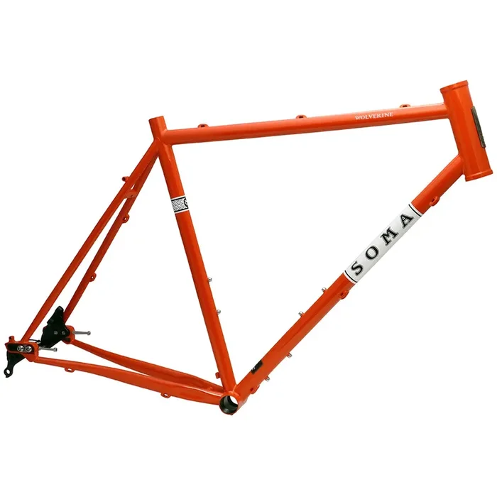 Soma Wolverine Disc Frame A-Type, 4.1, 56cm, Pumpkin Orange