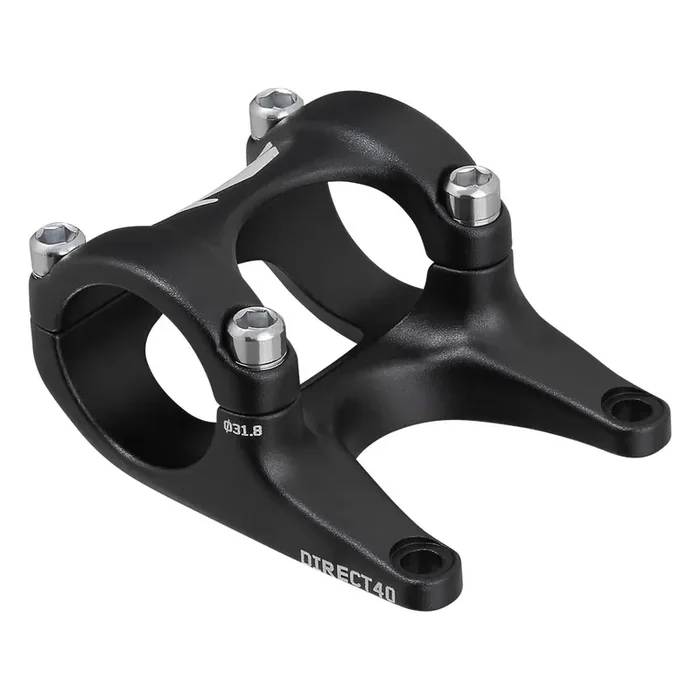 Spank DIRECT 40 Stem 31.8mm 1 1/8 in Black Aluminum Shot Peened And Anodized