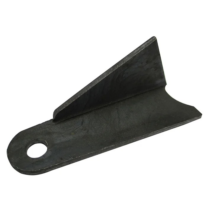 Spindle Arm Side 1, 3-3/4″ X 1″ with Support Wedge X 1/8″ Thick, 5/16″ Bolt Hole