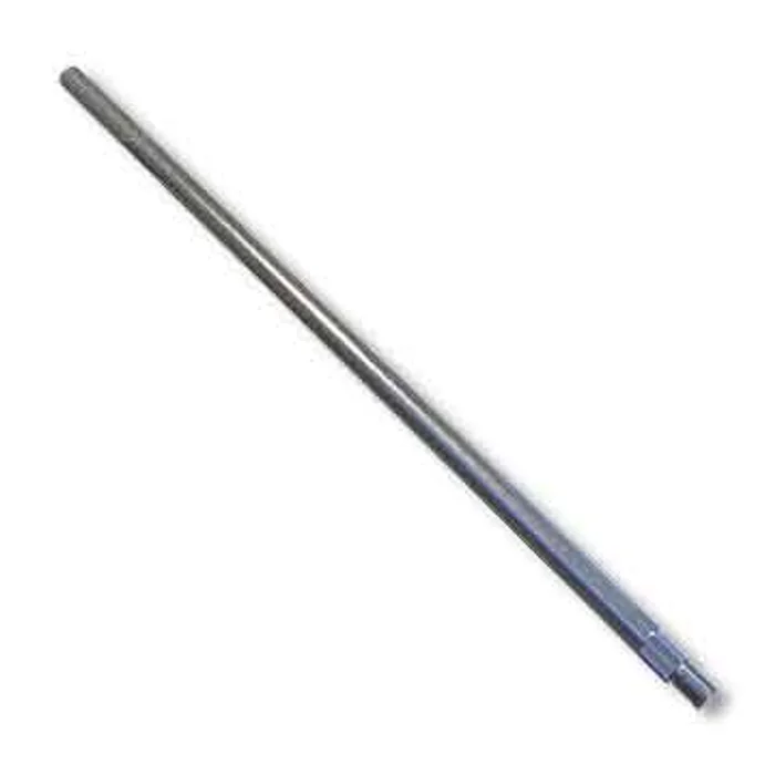 Splined Steering Shaft, 5/8″ OD with Snap Ring, 22″ Length