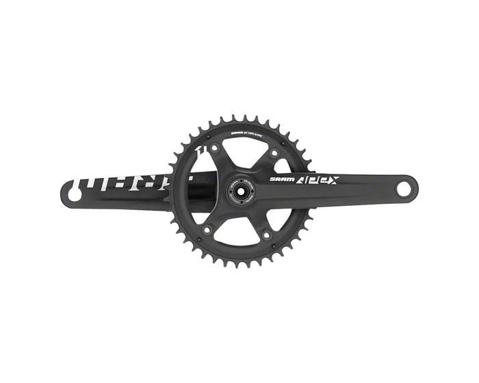 SRAM Apex 1 X-Sync Crankset (Black) (1 x 10/11 Speed) (GXP Spindle) (175mm) (42T) (110 Aymmetric BCD)