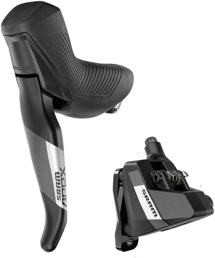 SRAM Apex Disc Brake Lever – Left/Rear Flat Mount 2-Piston 20mm Offset BLK A1