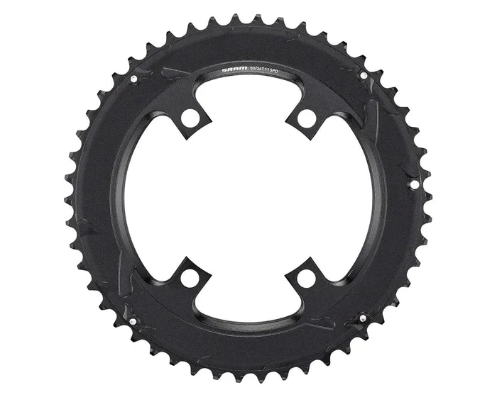 SRAM Asymmetric Chainring (Black) (2 x 11 Speed) (Outer) (50T) (110mm BCD)