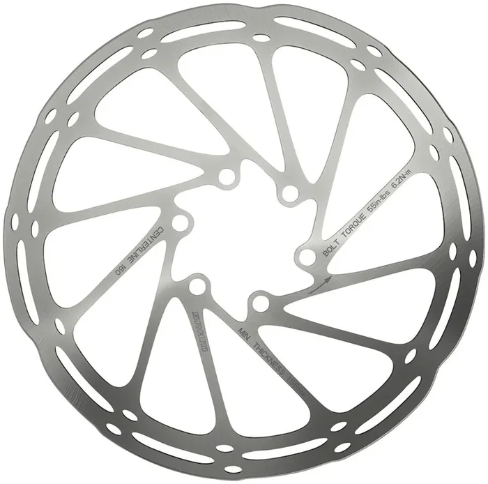 SRAM CenterLine Disc Brake Rotors – 140mm, 160mm, 180mm, 200mm Reliable, UCI-Compliant, Aluminum-Stamped Steel, 6-Bolt Mount, Quiet, High-Performance Cycling Parts