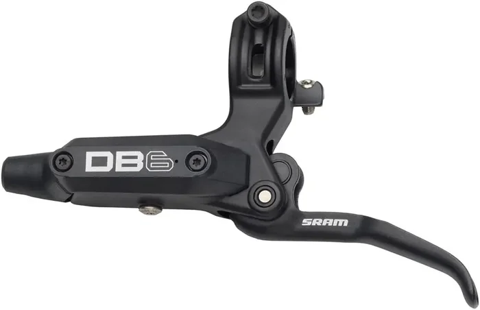 SRAM DB6 Disc Brake Lever Assemblies – Aluminum, Diffusion Black Anodized, Left & Right, High-Performance Hydraulic Bike Brake Controls