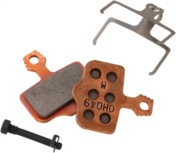 SRAM Disc Brake Pads – Sintered Compound, Steel Backed, Powerful, For Level, Elixir, and 2-Piece Road