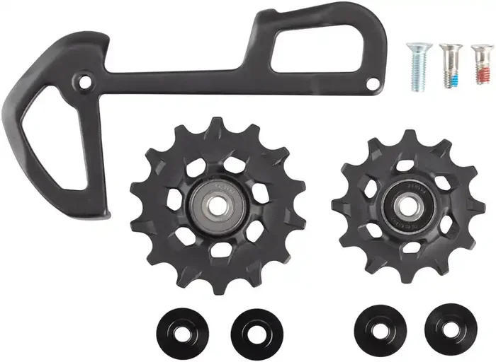 SRAM EX1 Rear Derailleur Pulley and Inner Cage Assembly – 8-Speed, Black