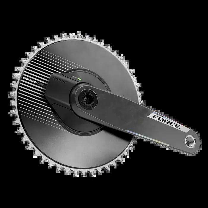 SRAM FORCE AXS 1x E1 DUB Power Meter Crankset 50T Aero Direct Mount 160mm (BB Not Included)