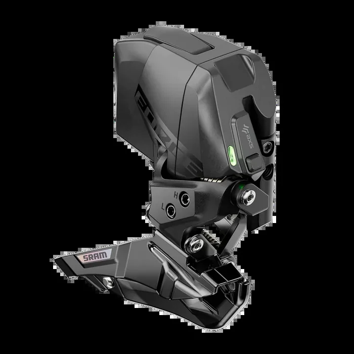 SRAM Force AXS Front Derailleur – 2×12-Speed, Braze-on, (Battery Not Included), Black, E1