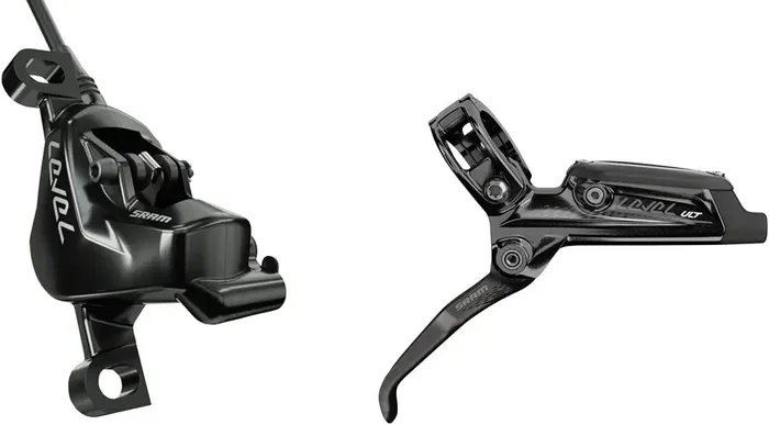 SRAM Level Ultimate Disc Brake and Lever – Front, Hydraulic, Post Mount, Black, B1