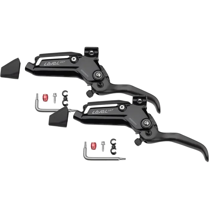 SRAM Level Ultimate Stealth Carbon Hydraulic Disc Brake Levers Ambidextrous, 2-Pack