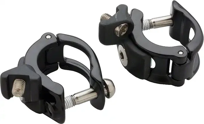 SRAM MatchMaker X Cockpit Clamp – Pair, Black with Ti Bolts