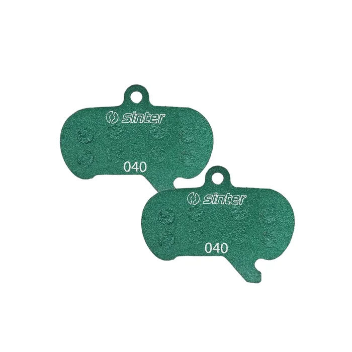 SRAM Maven Green Sinter Disc Brake Pads High-Performance, Silent, Aramid Fiber, Sintered Resistance