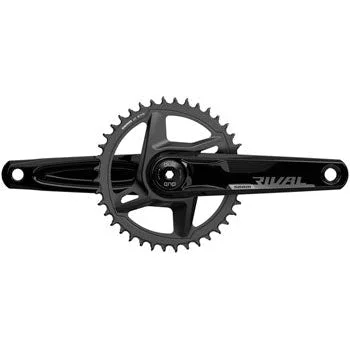 SRAM Rival 1 AXS Wide Bicycle Crankset – 172.5mm, 12-Speed, 40t, 8-Bolt Direct Mount, DUB Spindle Interface, D1