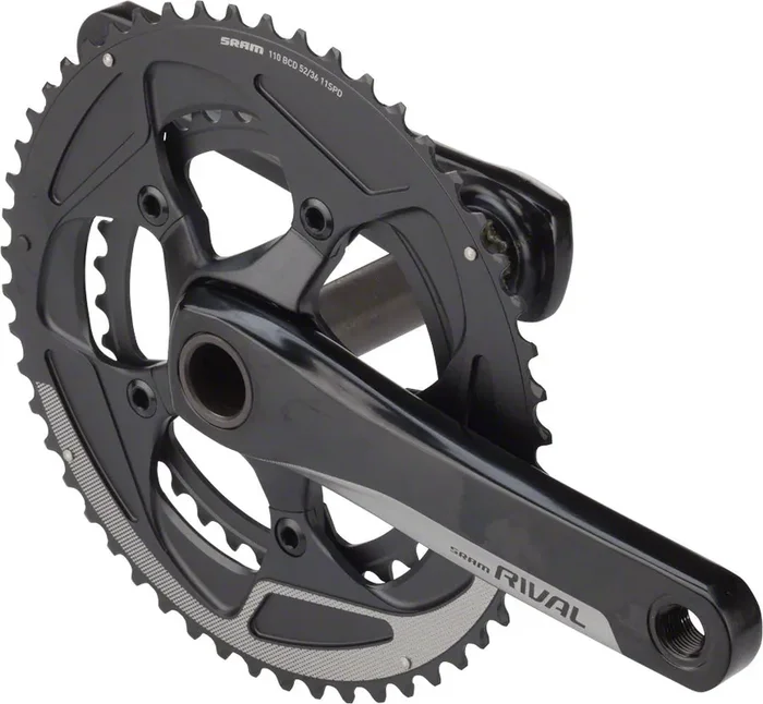 SRAM Rival 22 Crankset 172.5mm 11-Speed 52/36t 110 BCD GXP Spindle