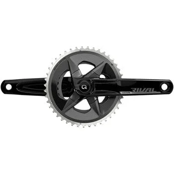 SRAM Rival AXS Wide Power Meter Bicycle Crankset – 172.5mm, 12-Speed, 43/30t Yaw, 94 BCD, DUB Spindle Interface, D1