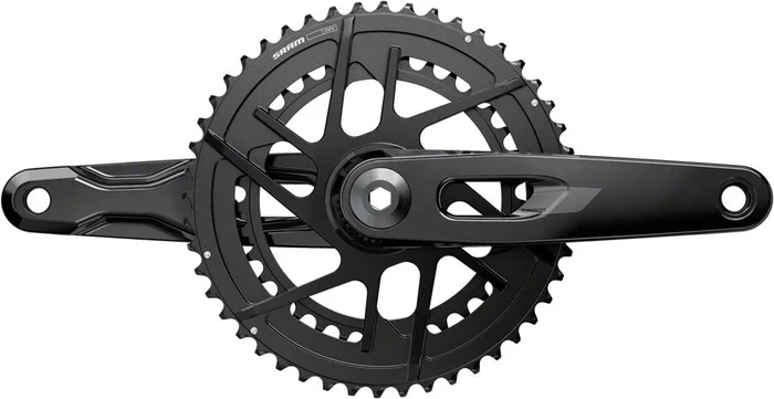 SRAM Rival Crankset – 172.5mm 12-Speed 46/33t 8-Bolt Direct Mount DUB Spindle BLK E1
