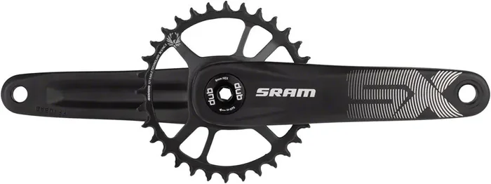 SRAM SX Eagle Crankset 165mm 12-Speed 32t Direct Mount DUB Spindle
