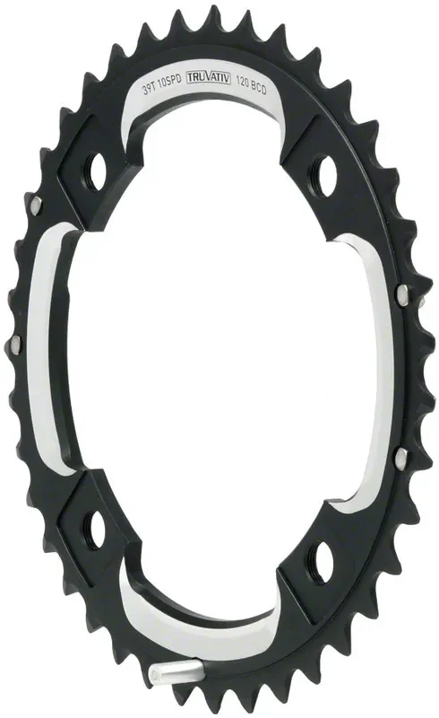 SRAM/Truvativ X0 X9 GXP Chainring 39T 120 BCD Aluminum Black Use with 26T