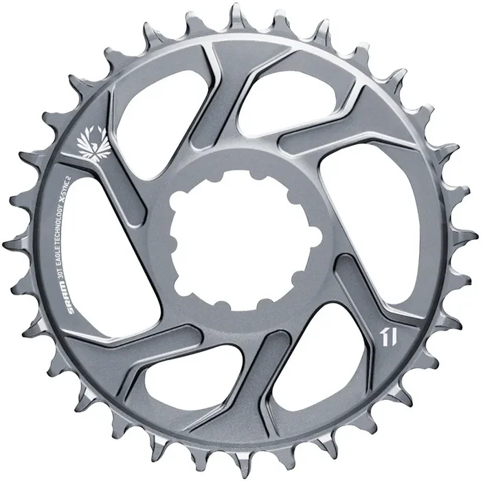 SRAM X-Sync 2 Eagle Chainring 30t SRAM Direct Mount 12-Speed Aluminum Gray