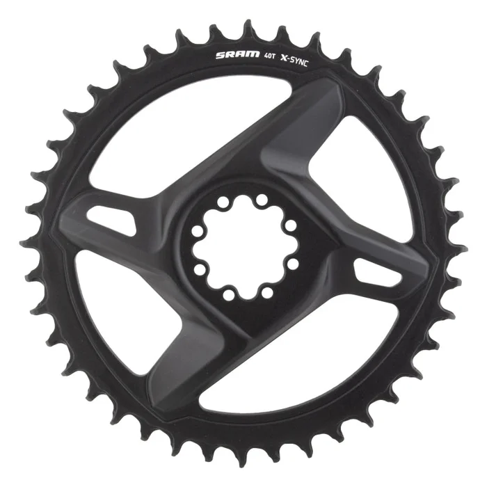 SRAM X-Sync Road Direct Mount Chainring Rival – 40t 12-Speed 8-Bolt Direct Mount BLK