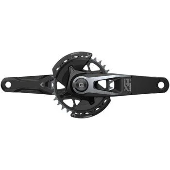 SRAM X0 Eagle T-Type AXS Power Meter Wide Bicycle Crankset – 170mm, 12-Speed, 32t Chainring, Direct Mount, 2-Guards, PM DUB Spindle