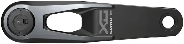 SRAM X0 Eagle T-Type AXS Wide Left Crank Arm with Power Meter Spindle – 165mm, 170mm, 175mm, 12-Speed, DUB Spindle, Lightweight Aluminum, Waterproof, Bluetooth Compatibility