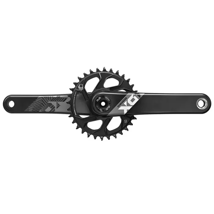 SRAM X01 Eagle DUB C3 Crankset, Speed 11/12, Spindle 28.99mm, BCD Direct Mount, 30, DUB, 170mm, Black, Fat Bike 5″