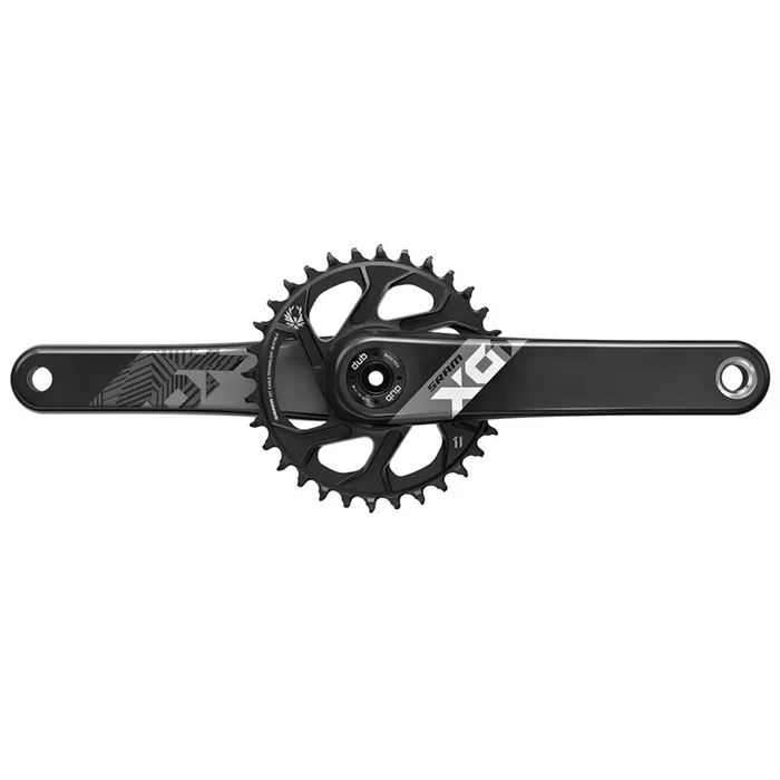 SRAM X01 Eagle DUB C3 Crankset Speed: 11/12 Spindle: 28.99mm BCD: Direct Mount 30 DUB 175mm Black Fat Bike 4″