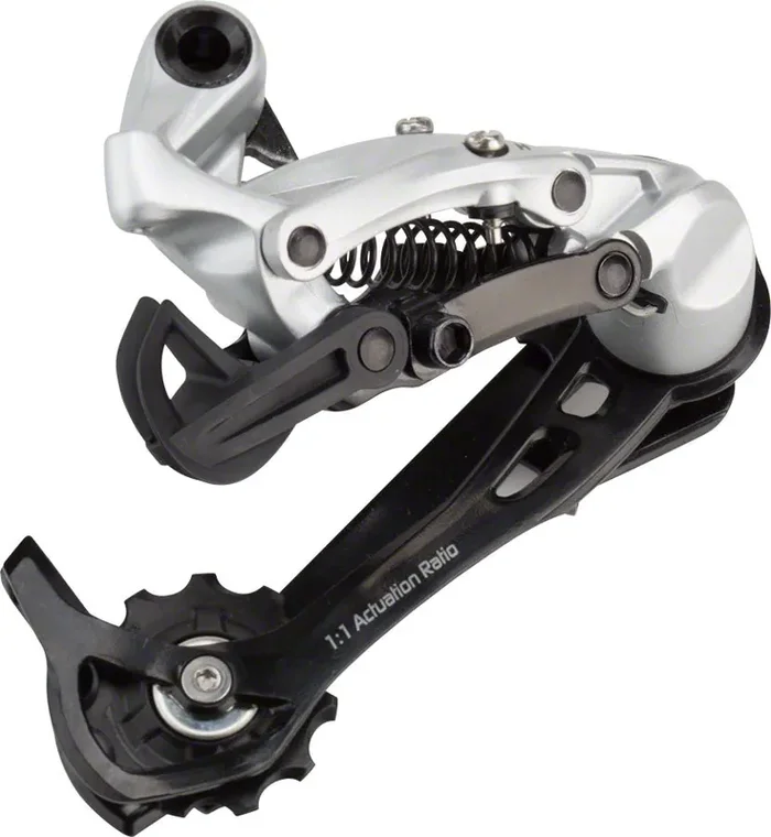 SRAM X5 Rear Derailleur – 9 Speed, Long Cage, Silver