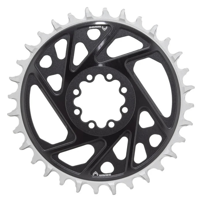 SRAM XX Eagle T-Type Direct Mount Chainring – 32t 12-Speed 8-Bolt Direct Mount 3mm Offset Aluminum BLK D1