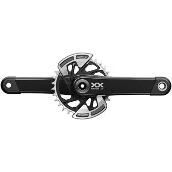 SRAM XX Eagle T-Type Wide Bicycle Crankset – 165mm, 12-Speed, 32t Chainring, Direct Mount, 2-Guards, DUB Spindle Interface