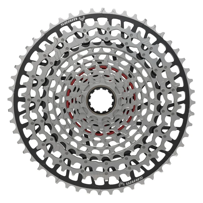 SRAM XX Eagle T-Type XS-1297 Cassette – 12-Speed 10-52t For XD Driver Silver/BLK