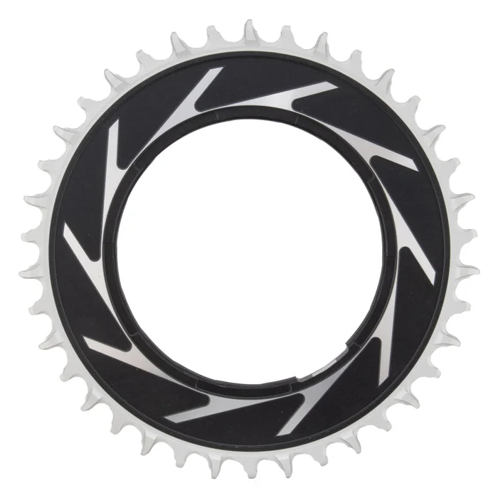 SRAM XX SL Eagle T-Type Thread Mount Chainring – 38t 12-Speed Thread Mount For XX SL PM Spider 0mm Offset Aluminum BLK/Silver