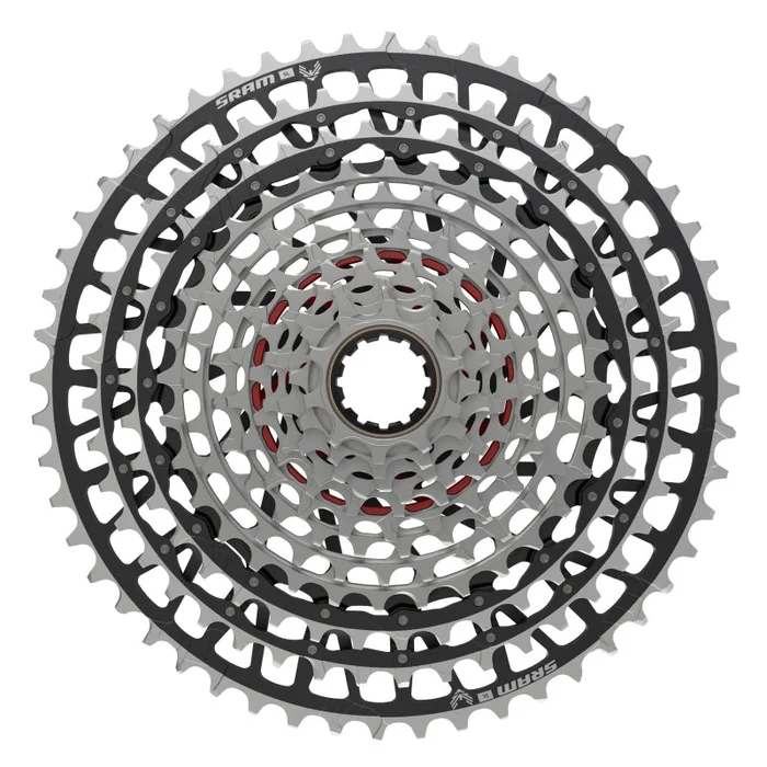SRAM XX SL Eagle T-Type XS-1299 Cassette – 12-Speed 10-52t For XD Driver Silver/BLK