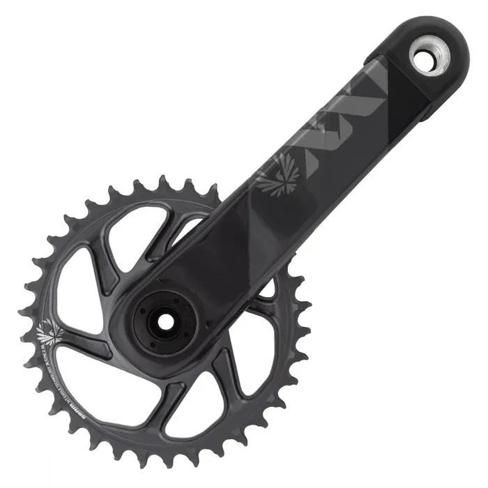 Sram XX1 Eagle Crankset 175×34 12 Speed Carbon Fiber Gray DUB Spindle