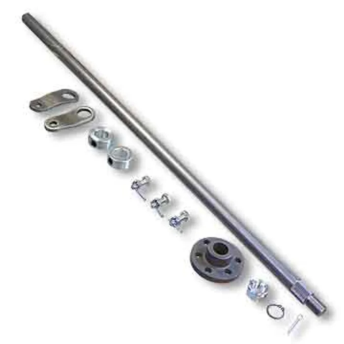 Steering Shaft, 5/8″ OD & Hub Kit, Unwelded Pitman Arms, 24″ Length