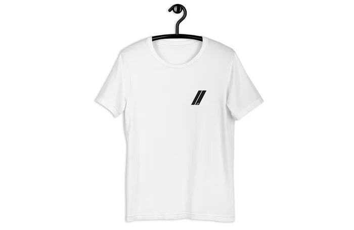 Stripes – Mens White T-Shirt