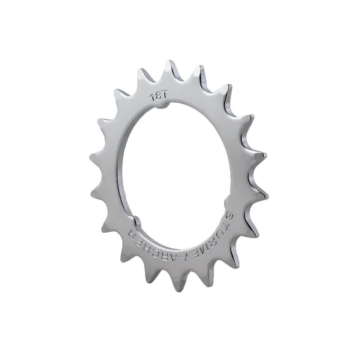Sturmey Archer 5-Speed Flat Cog, 3-Spline, 1/8″ – 18t Chrome NLS
